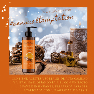 QKNATUR CINNAMON ORANGE SENSUAL OIL