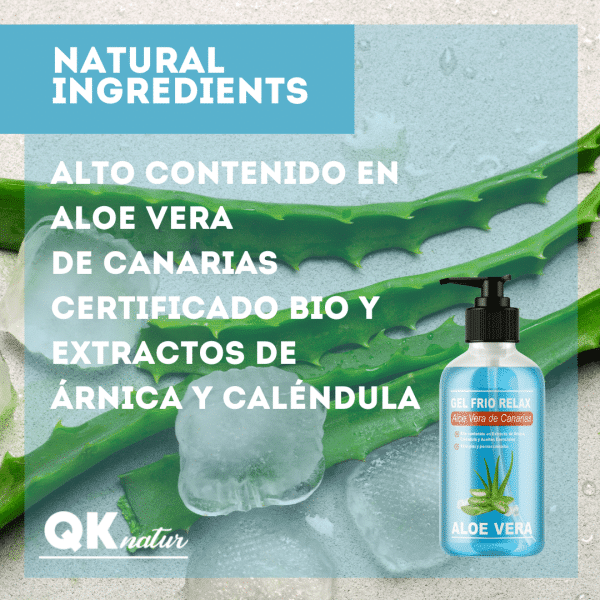 Gel Frío Aloe Vera - Imagen 4