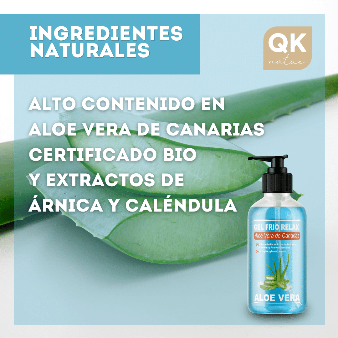 Benefits of Aloe Vera on the skin - QKnatur