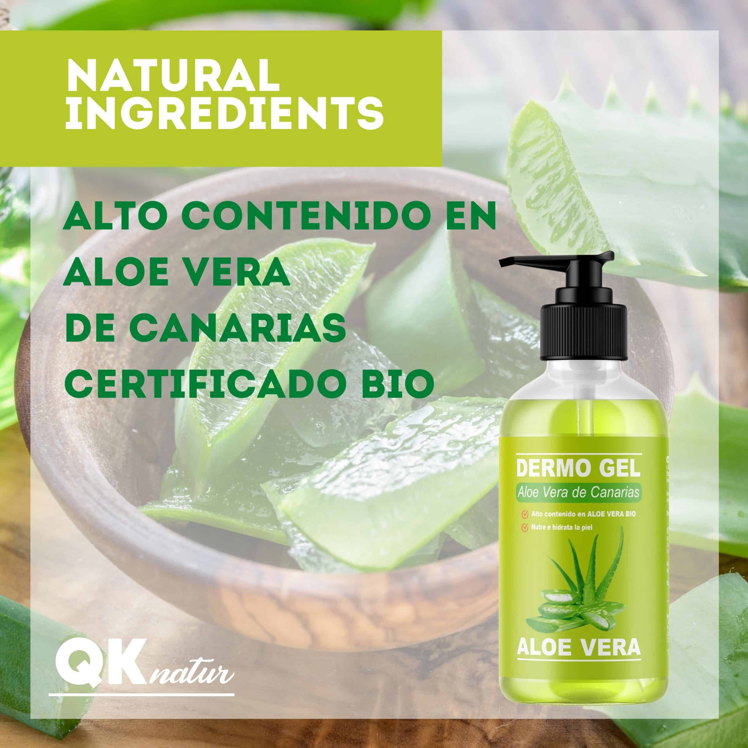 Aloe - Dermo de QKnatur Gel BIO Canarias Vera