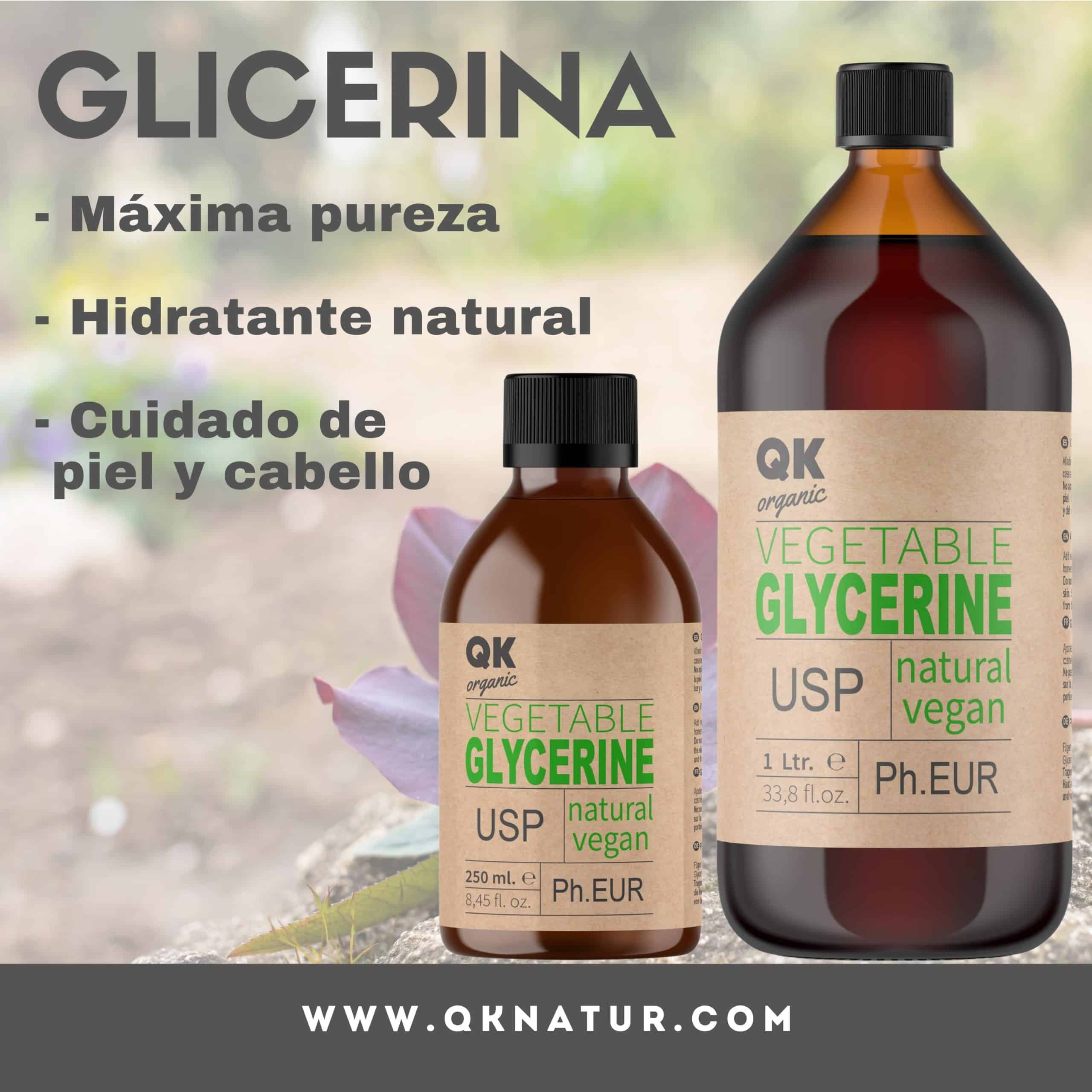 Glicerina Vegetal Liquida - QKnatur