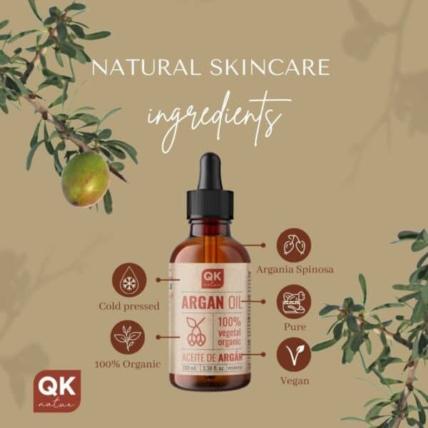 Argan Oil 100% Pure Organic Vegan - Image 2