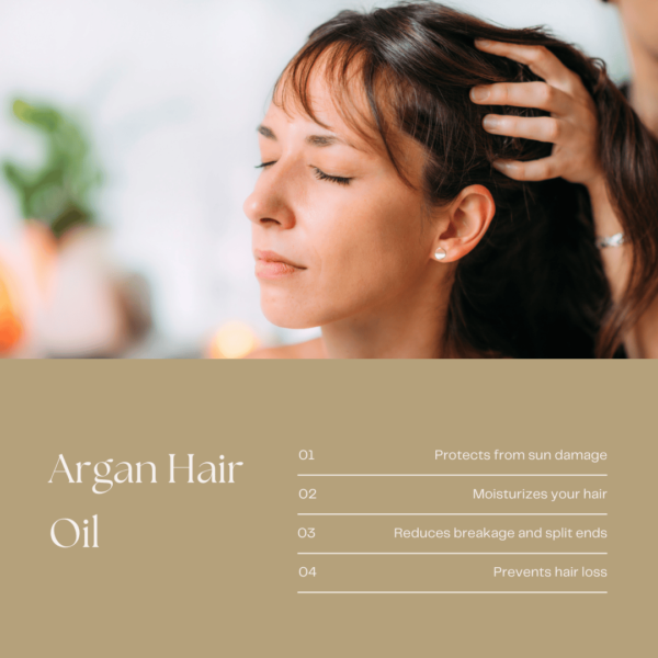 Aceite Argán para el pelo