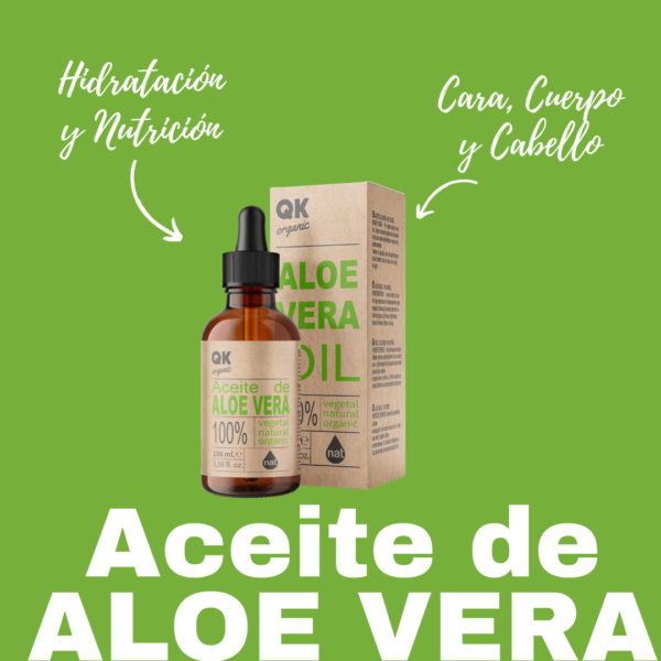 Aceite de Aloe Vera hidratante y nutritivo