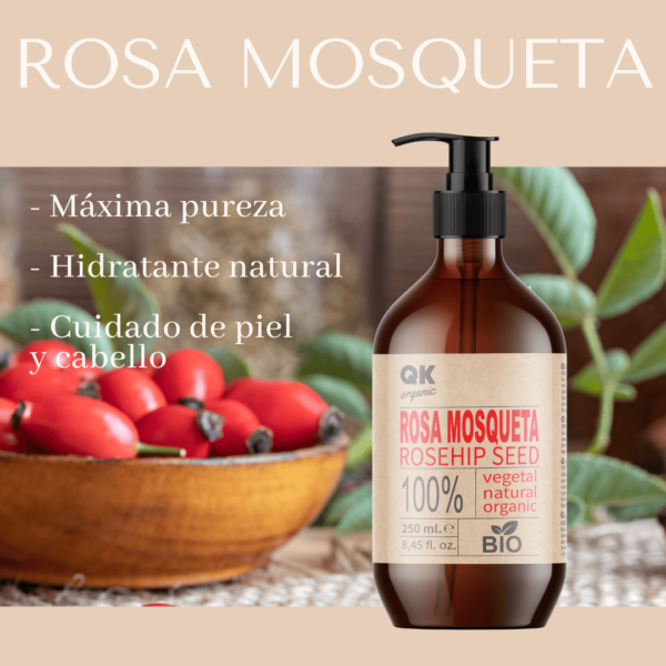 Rosa Mosqueta para cicatrices y estrías QKnatur