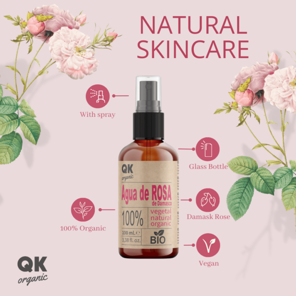 Natural Skincare Agua de Rosas