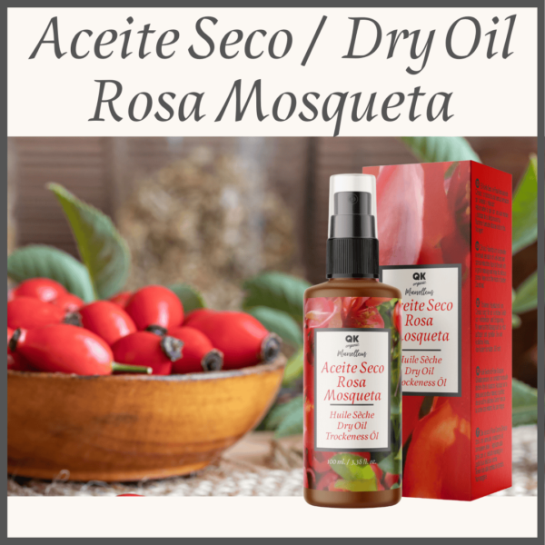 Aceite Rosa mosqueta fácil absorción