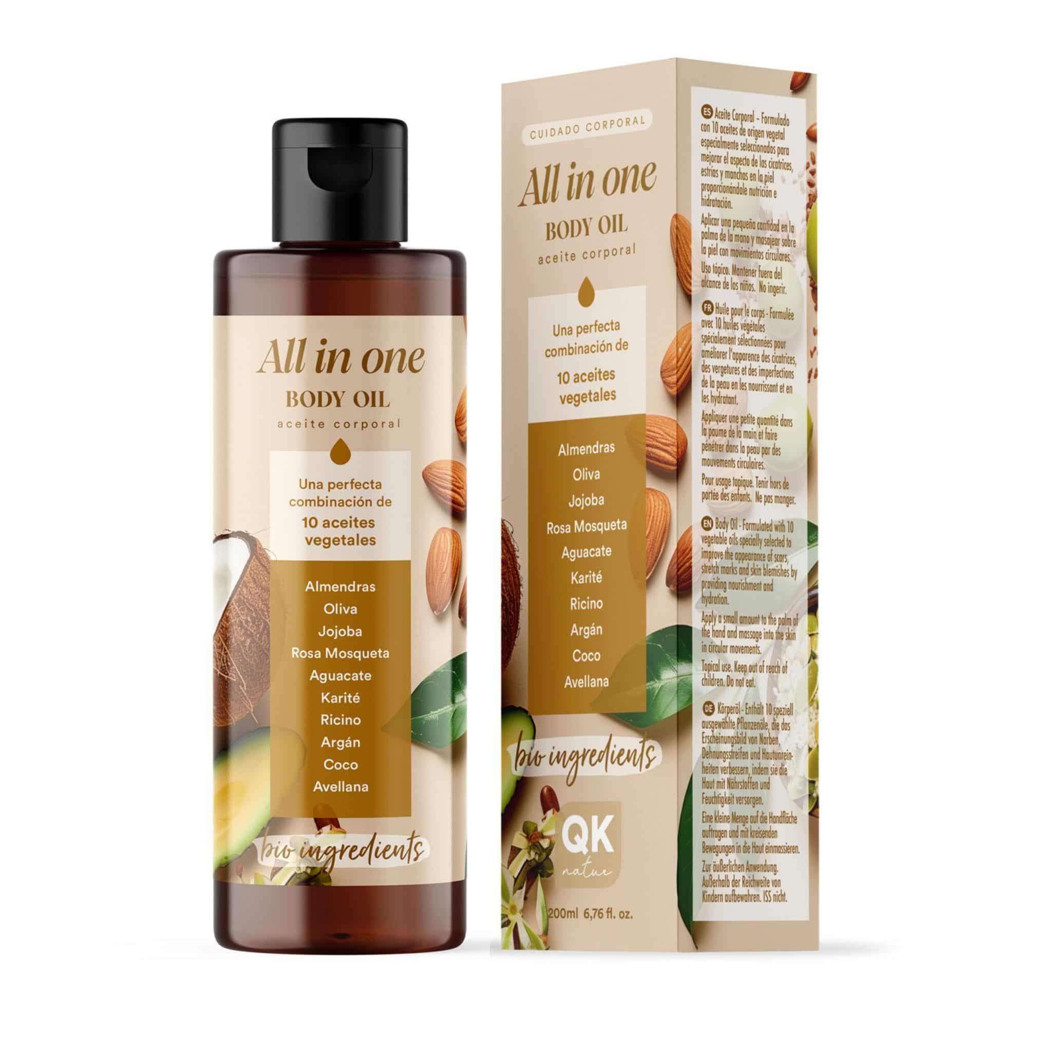 Aceite Corporal All In One