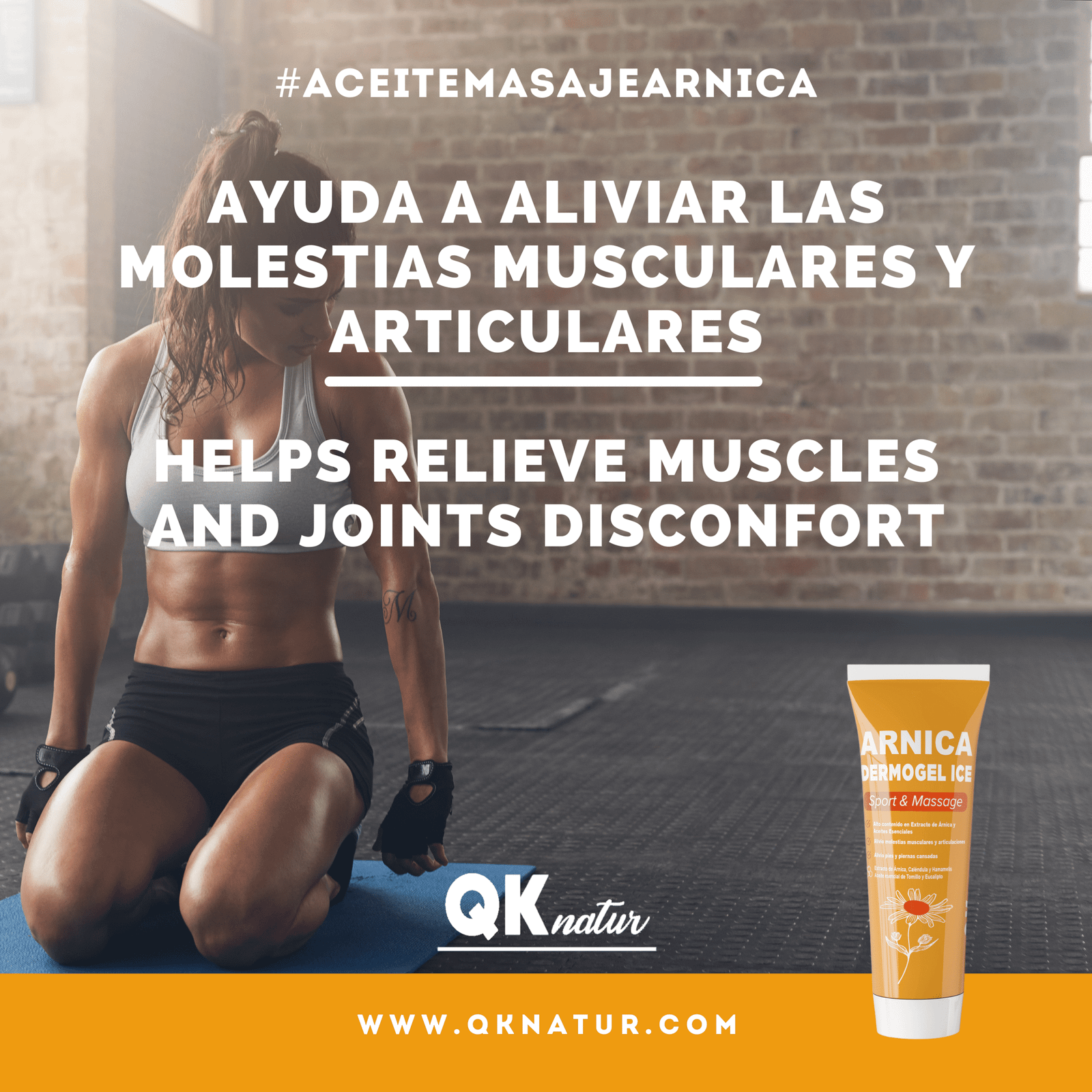 thumbnail image 2 of Arnica Montana Gel 8 Oz – Natural Pain Relief For Bruises & Muscle Aches, Made In USA 2 of 4