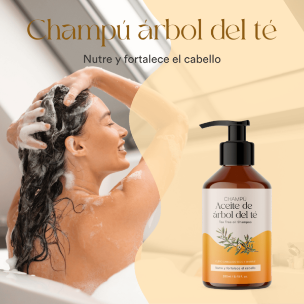 Shampooing à l'huile d'Arbre à Thé – Image 5