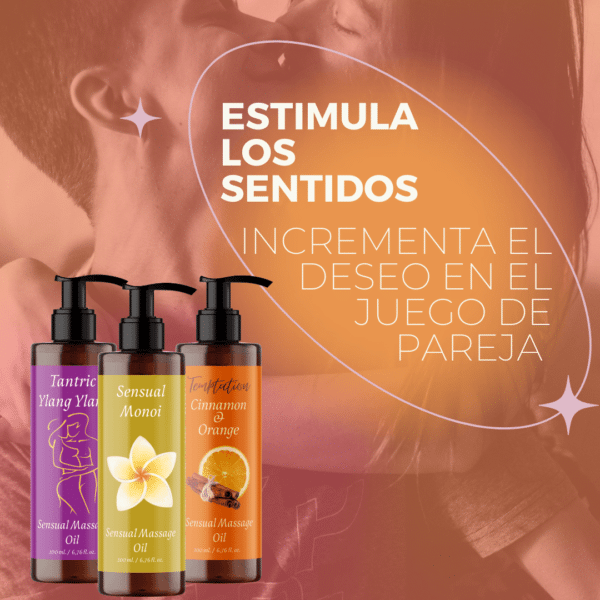 Pack sensual aceites de masaje