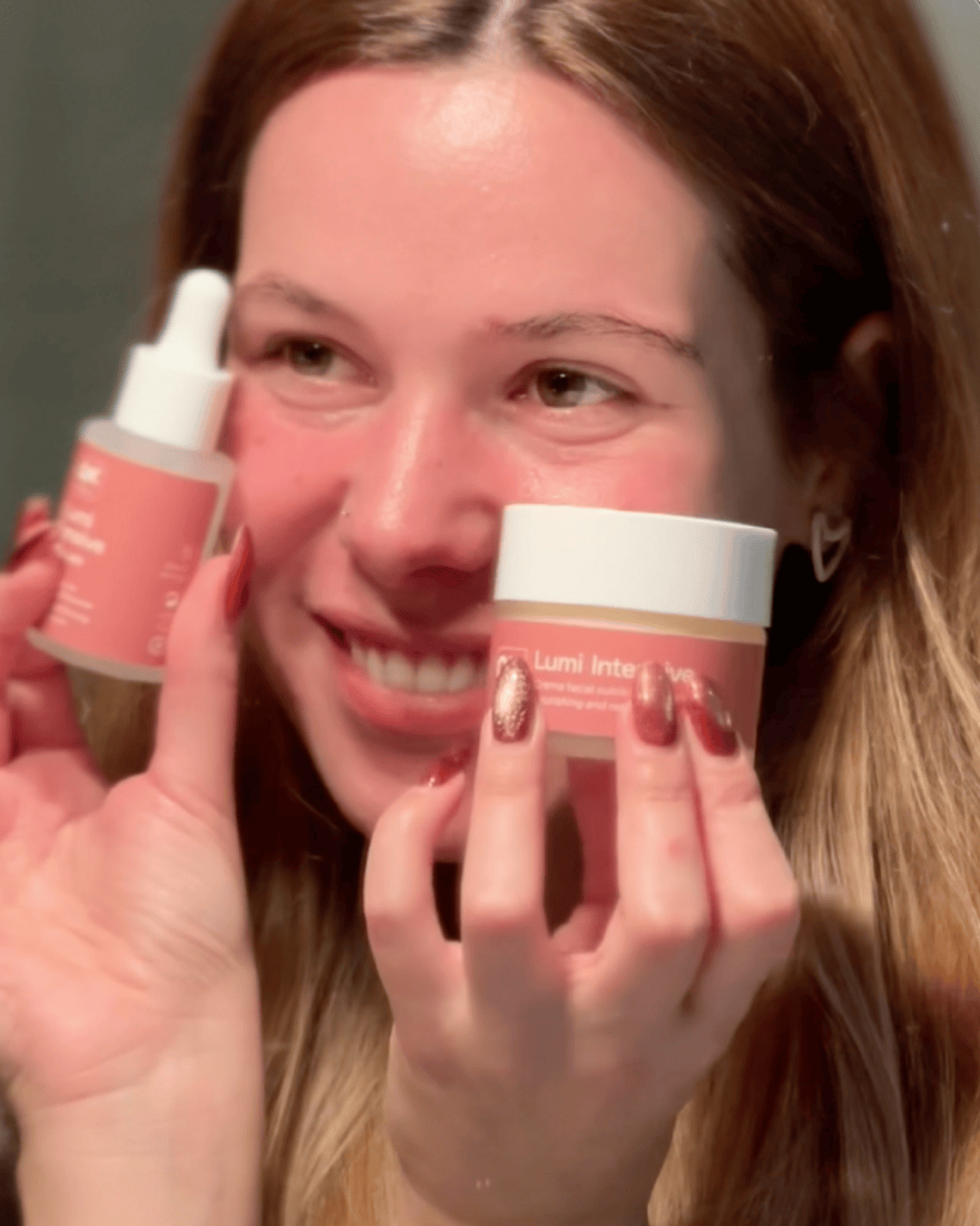 Rutina serum y crema facial lumi intensive QKnatur